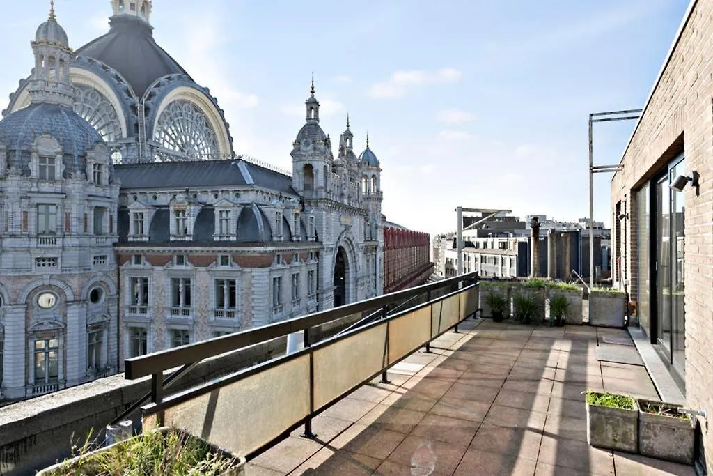 City Penthouse, Rooftop Terrace, Free Netflix, Wifi And Airco Amberes